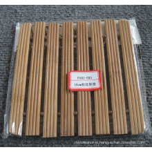(BC-M1021) Handmade Natural Bamboo Square Heat Insulation Mat